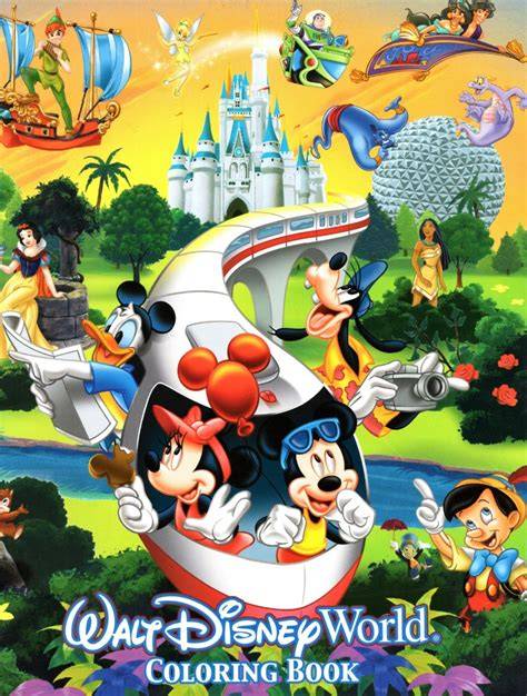 Walt Disney World Coloring Book