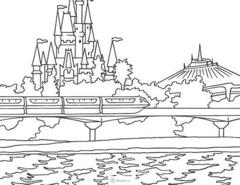 Walt Disney World Coloring Pages