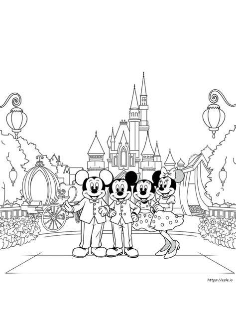 Walt Disney World Printable Coloring Pages