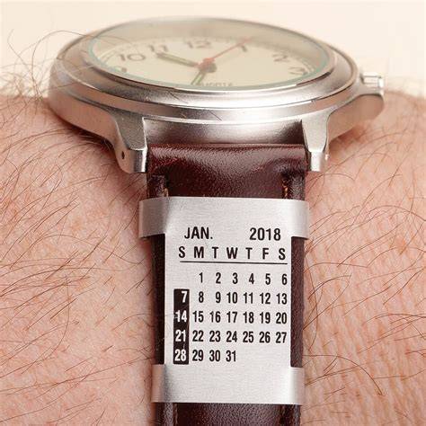 Watch Band Calendar