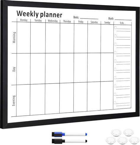 Weekly Whiteboard Calendar