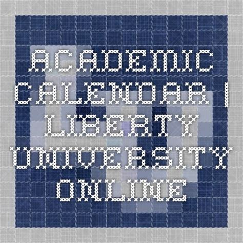 West Liberty Academic Calendar