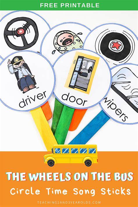 Wheels On The Bus Printables