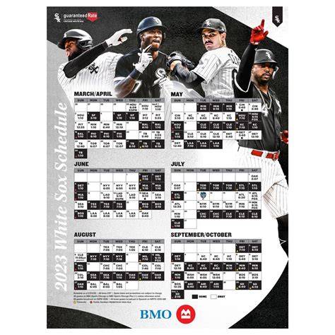 White Sox Printable Schedule