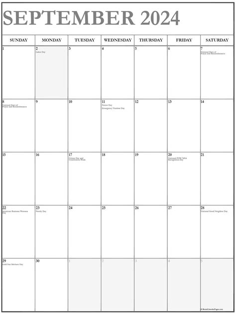 Wiki September 2024 Calendar