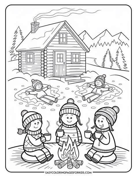 Winter Color Book