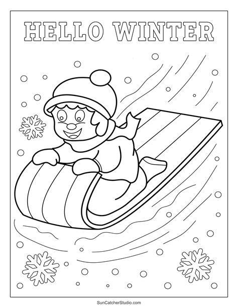 Winter Color Sheets