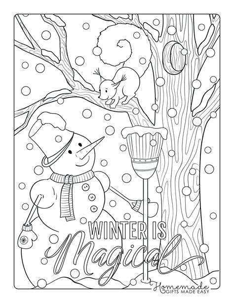 Winter Coloring