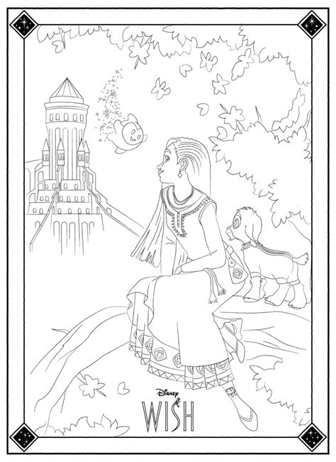 Wish Coloring Pages