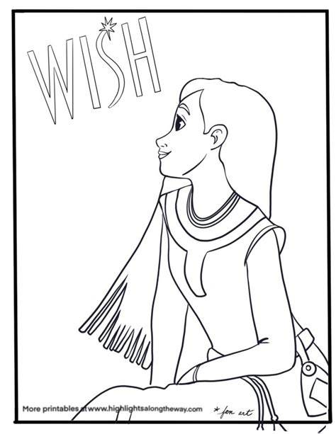 Wish Movie Coloring Pages