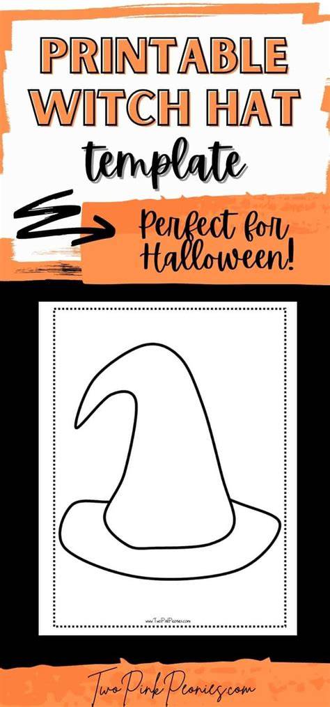 Witch Hat Printable