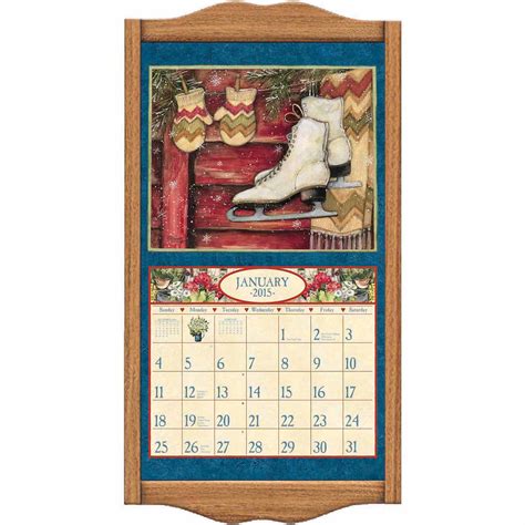 Wooden Calendar Frame