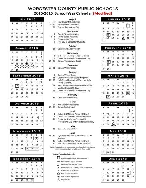 Worcester Public Schools Calendar 24 25