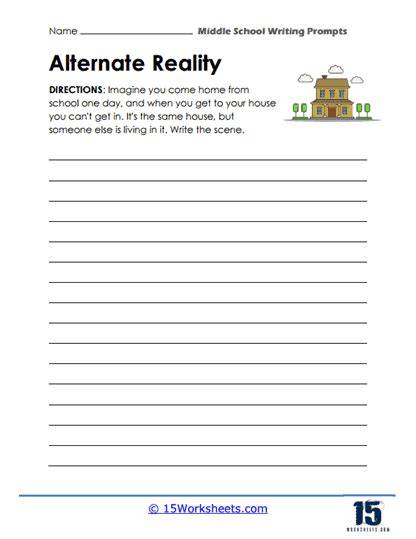 Worksheets For Middle Schoolers