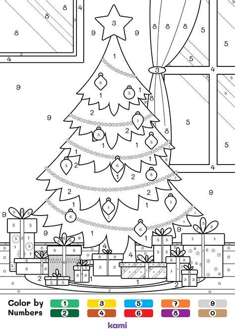 Xmas Colour By Numbers