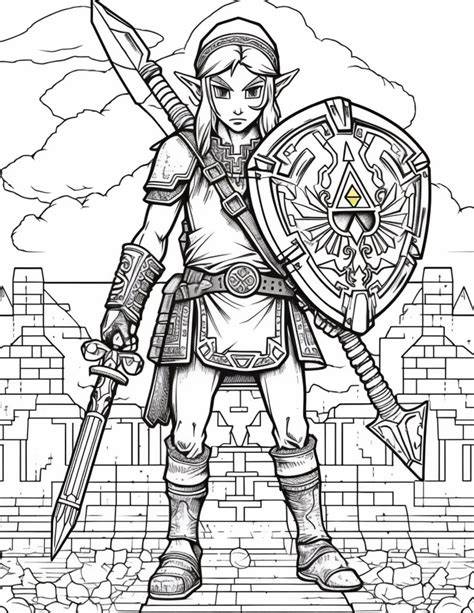 Zelda Colouring